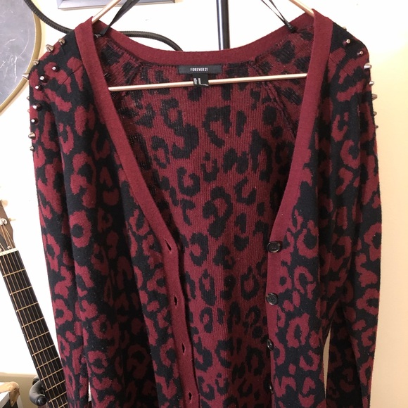 Forever 21 Studded Cardigan - Picture 4 of 8